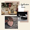 56Pcs 14 Style Tibetan Style Alloy Pendants TIBEP-PH0001-31-4