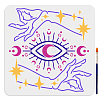 1Pc PET Hollow Out Drawing Painting Stencils DIY-MA0004-40B-1
