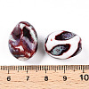 Handmade Porcelain Beads PORC-N008-06I-3