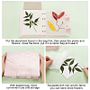 PU Binder Noterbook for Flower Press with Storage Bag DIY-WH0028-58-3