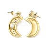 Ion Plating(IP) 304 Stainless Steel Stud Earrings EJEW-A119-20G-4