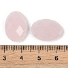 Natural Rose Quartz Cabochons G-G760-A13-3