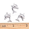 Tarnish Resistant Dolphin 304 Stainless Steel Pendants STAS-I045-29-3