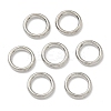 Alloy Soldered Closed Jump Rings X-PALLOY-H039-P-1