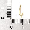 304 Stainless Steel Letter Connector Charms STAS-M108-01G-10-3