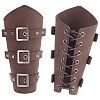 Leatheroid Punk Style Cuff Wristband for Bikers AJEW-WH0020-38A-1
