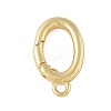 Brass Spring Gate Ring KK-L245-04G-01-1