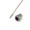 UV Plated Plastic Ball-Point Pen AJEW-C038-03I-4