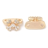 Glass Connector Charms KK-K333-70G-03-1