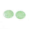 Dyed Natural Capiz Shell Disc Links Connector Charms SSHEL-WH0006-01A-6-2