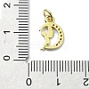 Brass Micro Pave Cubic Zirconia Pendants KK-H475-15G-01-3