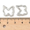 304 Stainless Steel Butterfly Linking Rings STAS-L293-10P-3