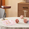 Shell Shaped Porcelain Jewelry Storage Display Trays for Rings AJEW-SP0006-06B-02-5