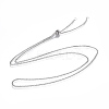 Adjustable 304 Stainless Steel Slider Necklaces X-NJEW-L156-003P-1