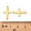 201 Stainless Steel Pendants STAS-D380-01G-3