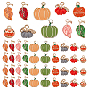 Autumn Theme   60Pcs 10 Style Alloy Enamel Pendants ENAM-PH0001-90-1