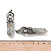Natural Labradorite Pointed Big Pendants G-Q163-02AS-07-3
