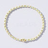 Bohemian Style Seed Beaded & Pearl Stretch Bracelet for Women XY5299-8-1