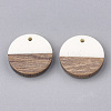 Resin & Walnut Wood Pendants RESI-S358-02C-01-2