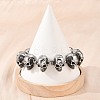 Halloween 304 Stainless Steel Link Chain Bracelets BJEW-D379-20C-AS-4