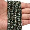 Natural African Turquoise(Jasper) Beads Strands G-L635-A40-4x2mm-2