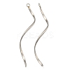 Non-Tarnish 304 Stainless Steel Pendants STAS-F230-04P-B-1