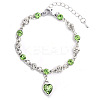 Alloy Rhinestone Charm Bracelets FS-WG1766B-02-1
