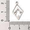 Non-Tarnish 304 Stainless Steel Pendants STAS-S123-01P-02-3
