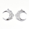 Non-Tarnish 201 Stainless Steel Pendants X-STAS-N098-066P-1