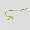 Brass Earring Hooks X-J0JQN-G-NF-2