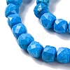 Natural Howlite Beads Strands G-G001-B03-04-4