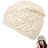 Acrylic Fiber Hand Woven Hat AJEW-WH20019-51-1