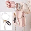 Chain Link Wristlet Keychain HJEW-SW00013-06-7