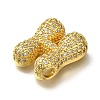 Brass with Cubic Zirconia Pendants KK-Q818-02H-G-2
