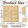 Wood Shaving Boards DIY-WH0548-002-2