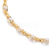 Brass Handmade Beaded Chains Jewelry Sets SJEW-JS01144-3
