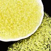 6/0 Inside Colours Transparent Glass Seed Beads SEED-T007-07C-3