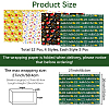 12Pcs 4 Styles Gift Wrapping Paper AJEW-WH20020-118C-2