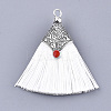 Polyester Tassel Pendant Decorations FIND-T036-01-2
