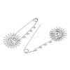 Sun 304 Stainless Steel Safety Pins Brooch Findings SA-CBA098D-13D-P-2