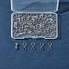 50Pcs Brass Ice Pick Pinch Bails IFIN-FS0001-47B-8