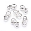 Tarnish Resistant 304 Stainless Steel S-Hook Clasps LS-X-STAS-O118-67P-1