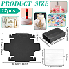 Foldable Creative Kraft Paper Drawer Boxes with Clear PVC Cover Sheet CON-WH0113-09A-2