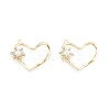 Alloy Rhinestone Pendants FIND-A017-05LG-2