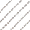 Sunflowers Shape Rhinestone Cup Chains CH-GA0001-03-1