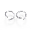 Tarnish Resistant 304 Stainless Steel Open Jump Rings LS-A-STAS-F110-05P-2