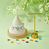 96Pcs 12 Colors Alloy Enamel Charms ENAM-FH0001-60-6