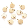 Ion Plating(IP) 304 Stainless Steel Charms STAS-I124-01C-G-1