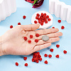 50Pcs Cinnabar Beads CARL-BT0001-01-5