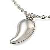 Non-Tarnish 304 Stainless Steel Charm Bracelets for Women BJEW-P334-13B-P-2
